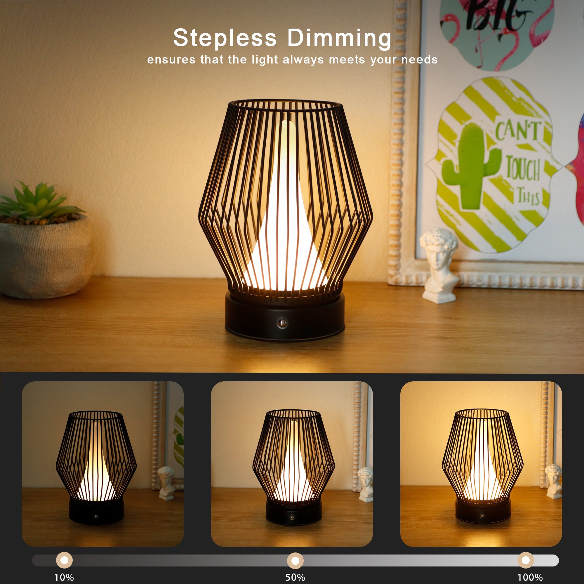 3000mAh Portable Lamp Rechargeable Lantern