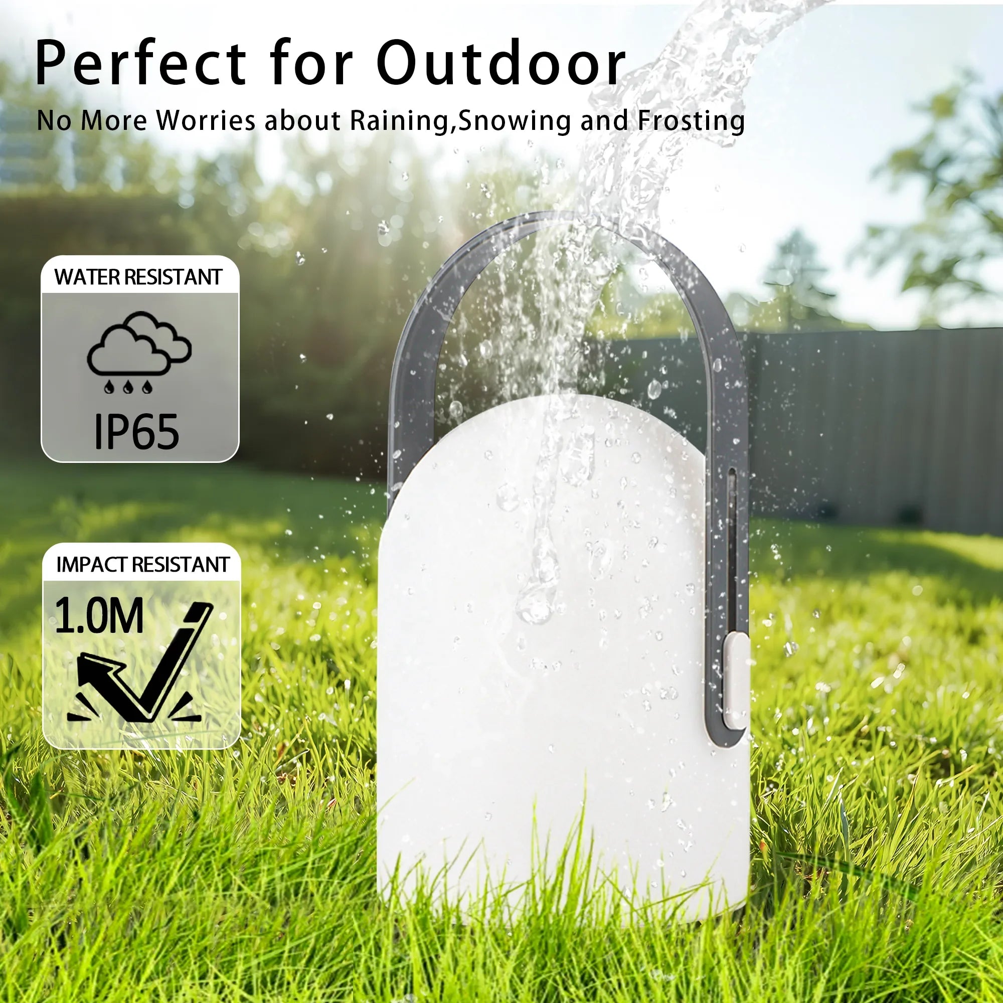 4000mAh Portable Outdoor Rechargeable Table Lamp
