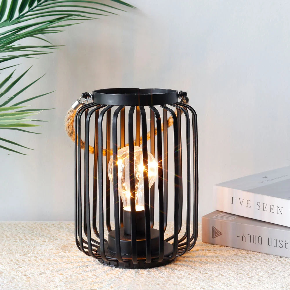 7.5" Tall Battery Powered Table Lamp