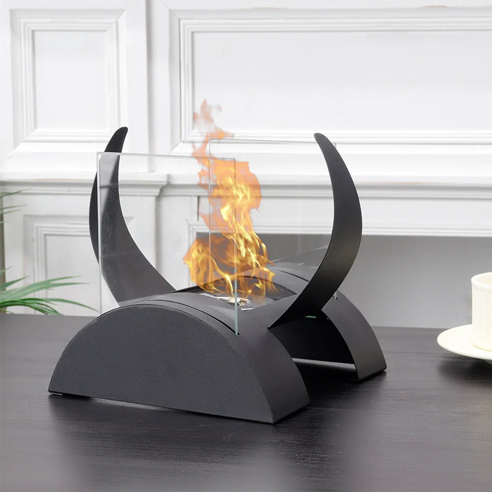 7.5"H Tabletop Bio Ethanol Fireplace