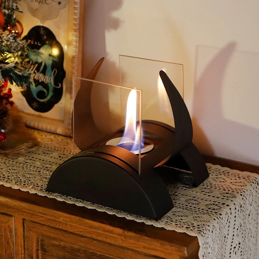 7.5"H Tabletop Bio Ethanol Fireplace