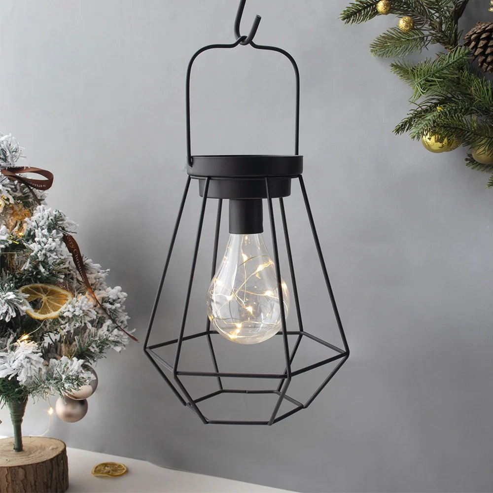 8.5" Tall Battery Powered Outdoor Table Lamp