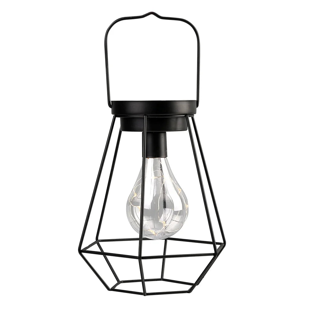 8.5" Tall Battery Powered Outdoor Table Lamp