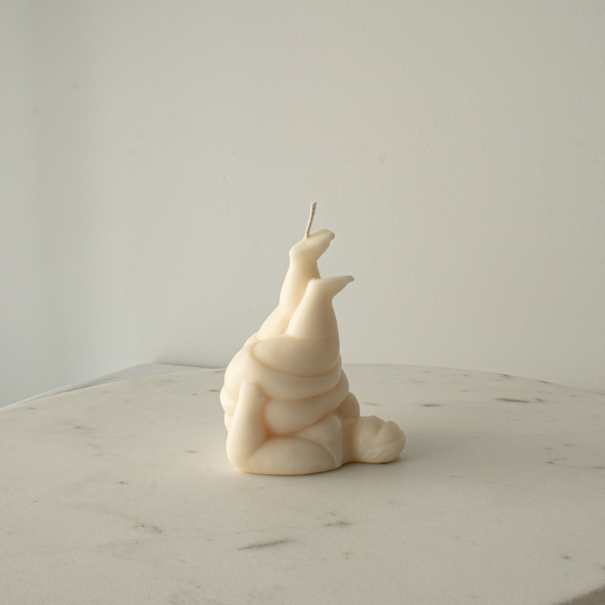 Abstract Woman Yoga Candles, Sculptural Yoga Candles