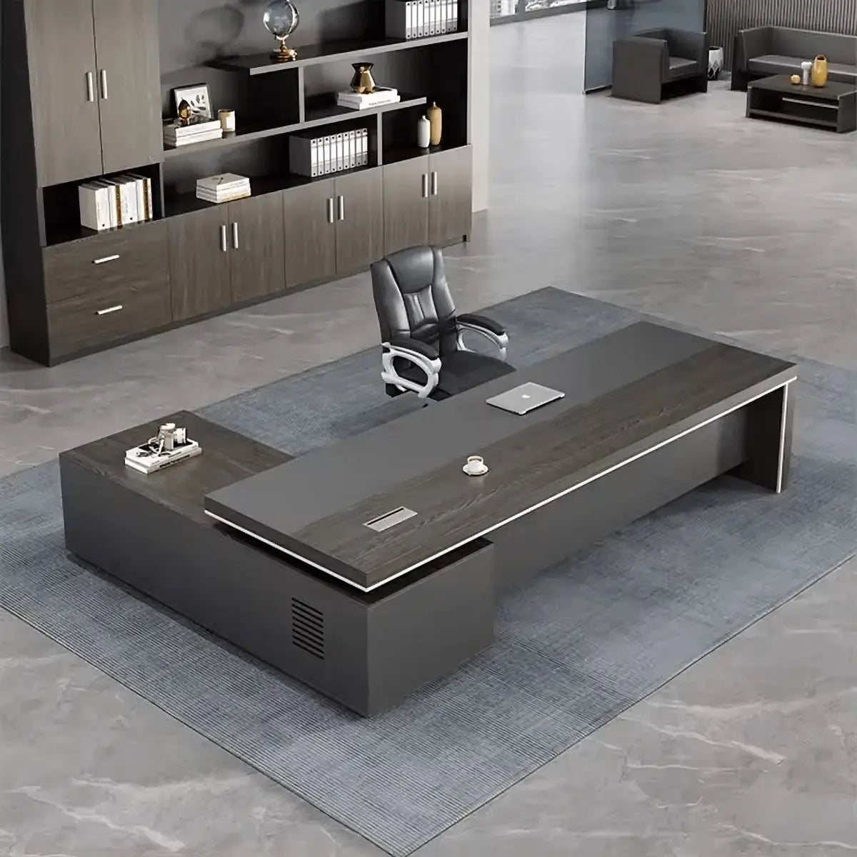 Acumen · Modern Executive L-Shaped Desk
