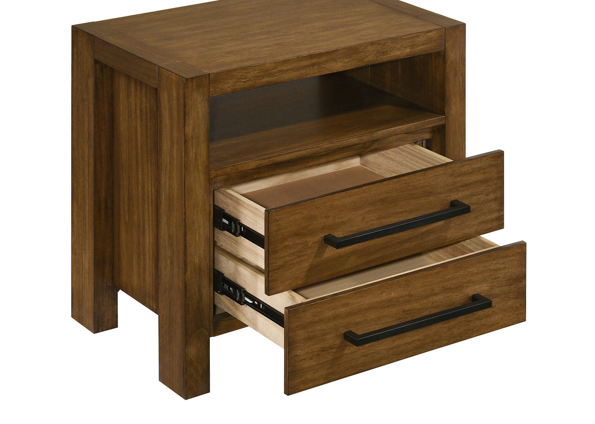 Adderley 4-piece California King Bedroom Set Warm Brown