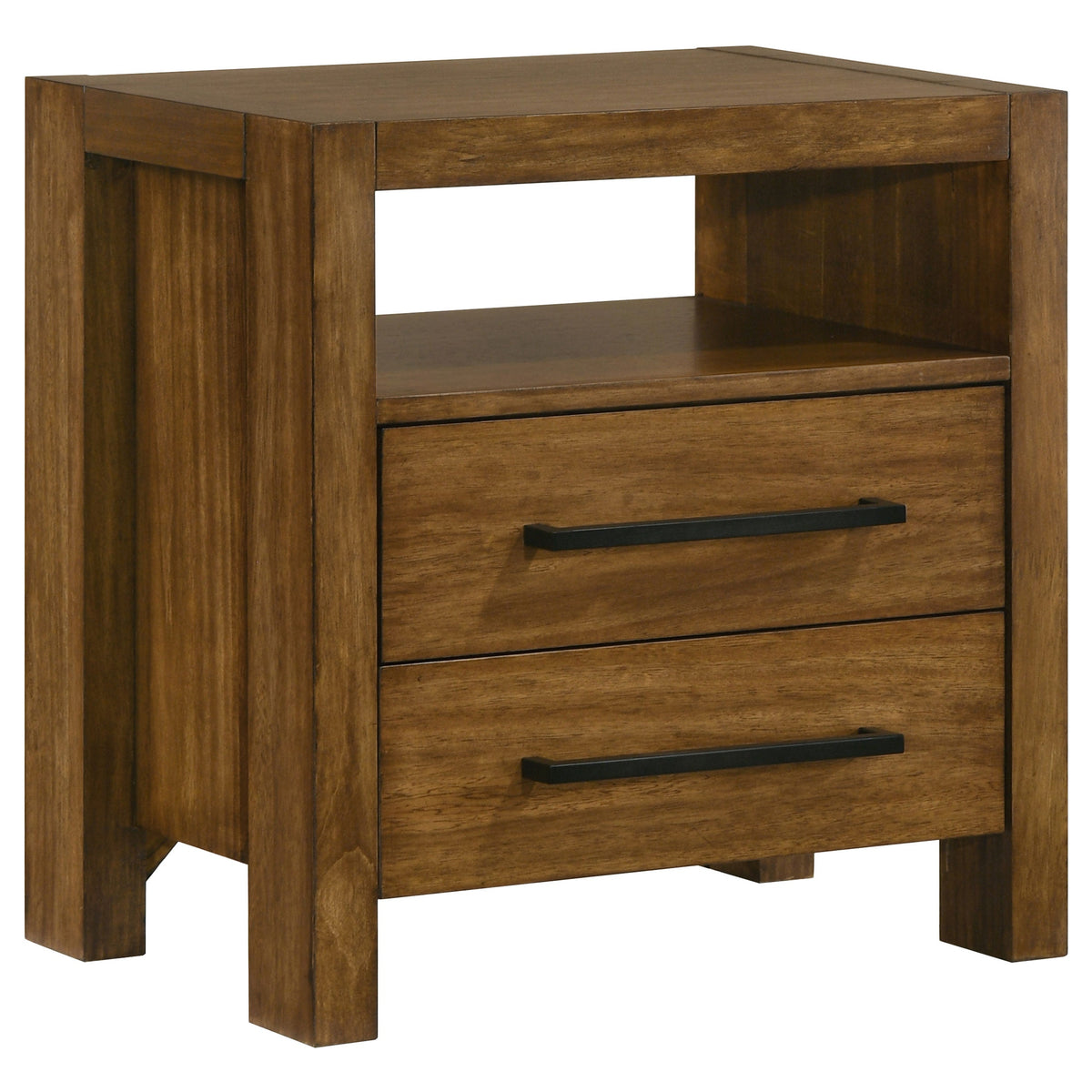 Adderley 5-piece Eastern King Bedroom Set Warm Brown