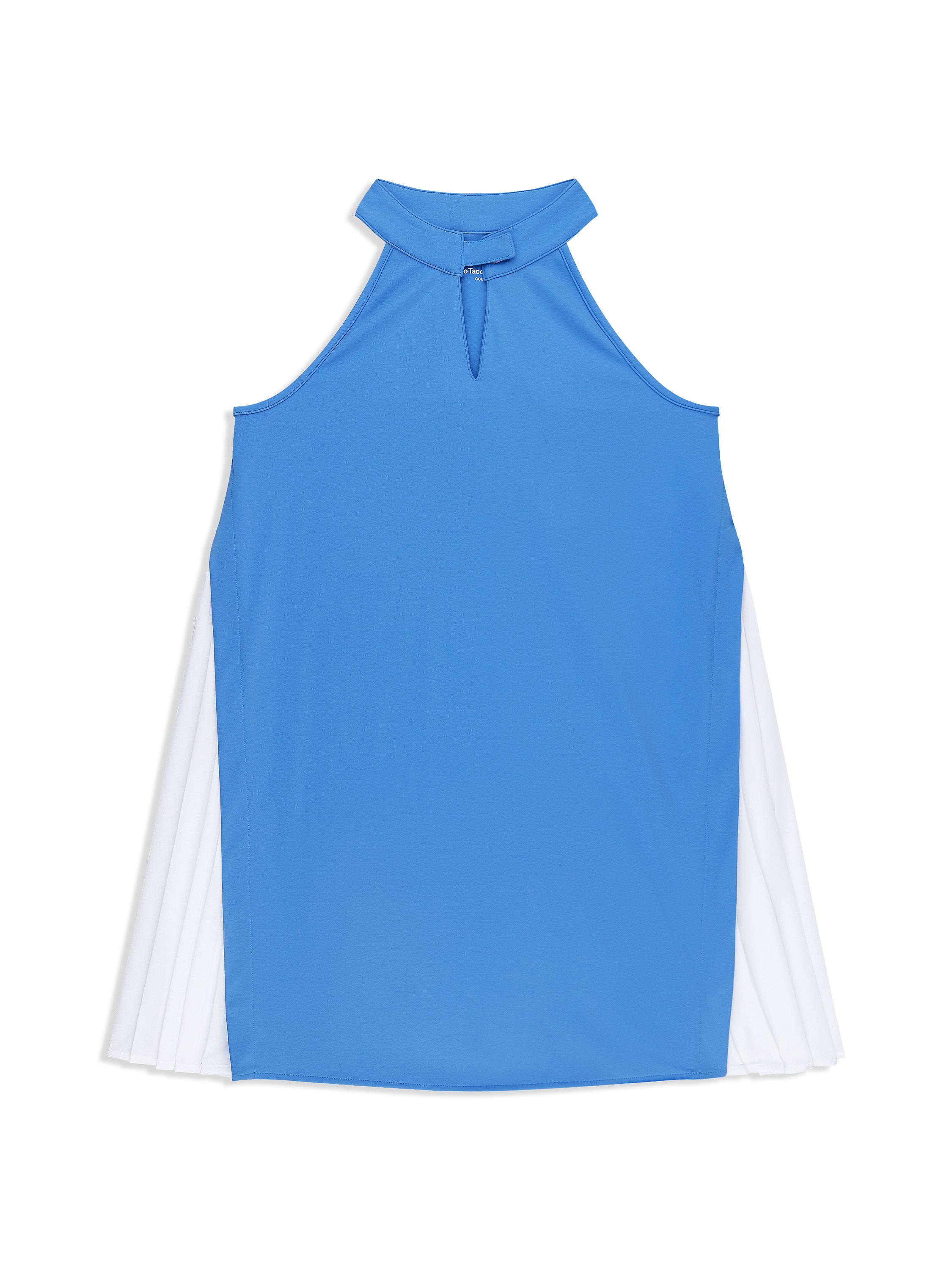 Agata Halter-Neck Dress- Ultramarine