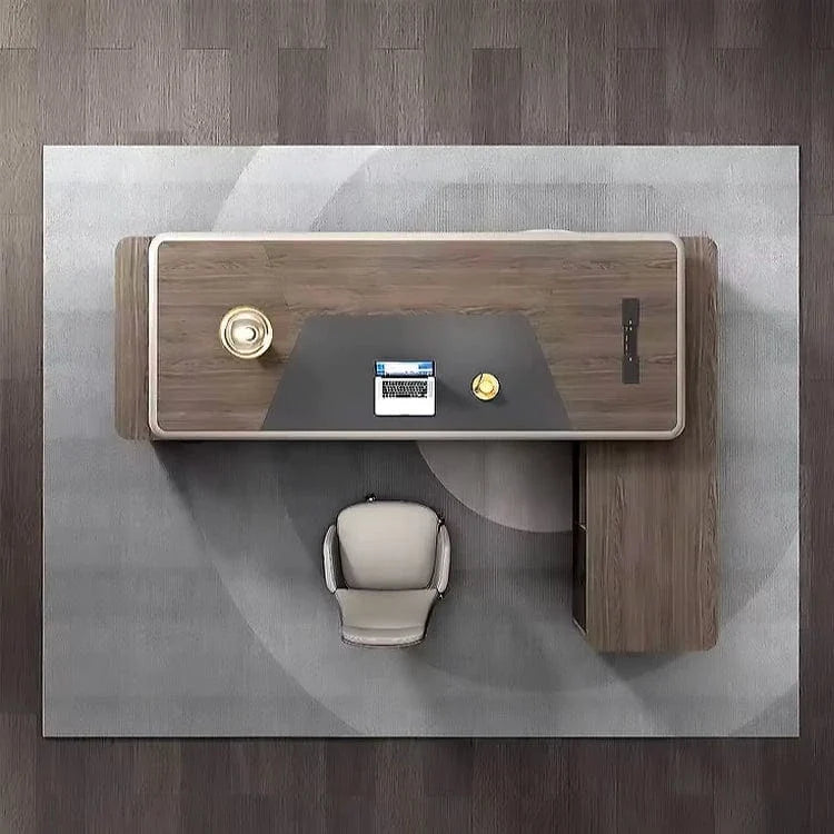 Ainley · Modern L-Shaped Executive Desk