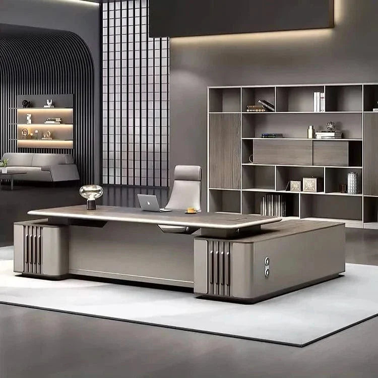 Ainley · Modern L-Shaped Executive Desk