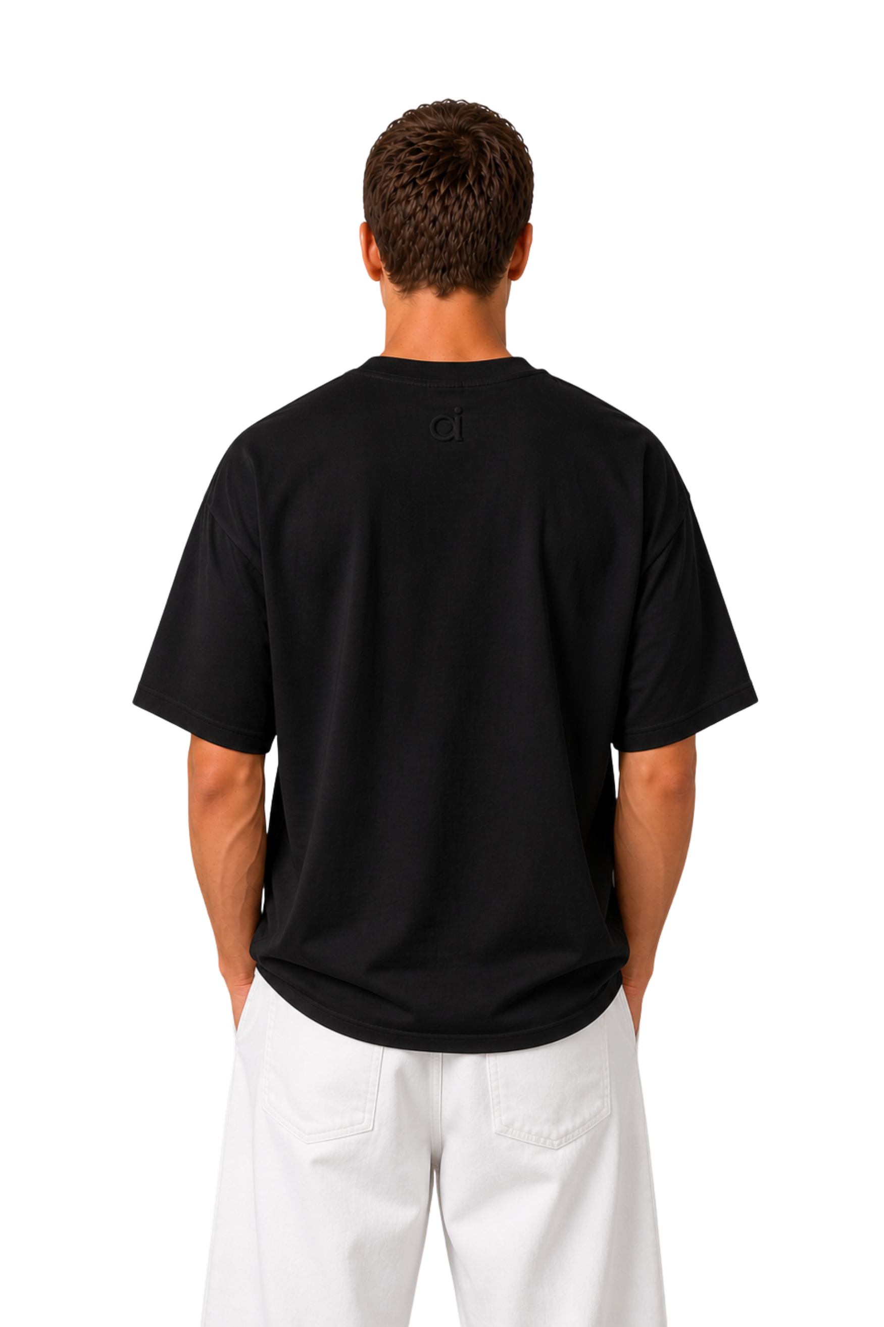 Airefinery Breathe — Black Boxy-Fit Cotton T-Shirt