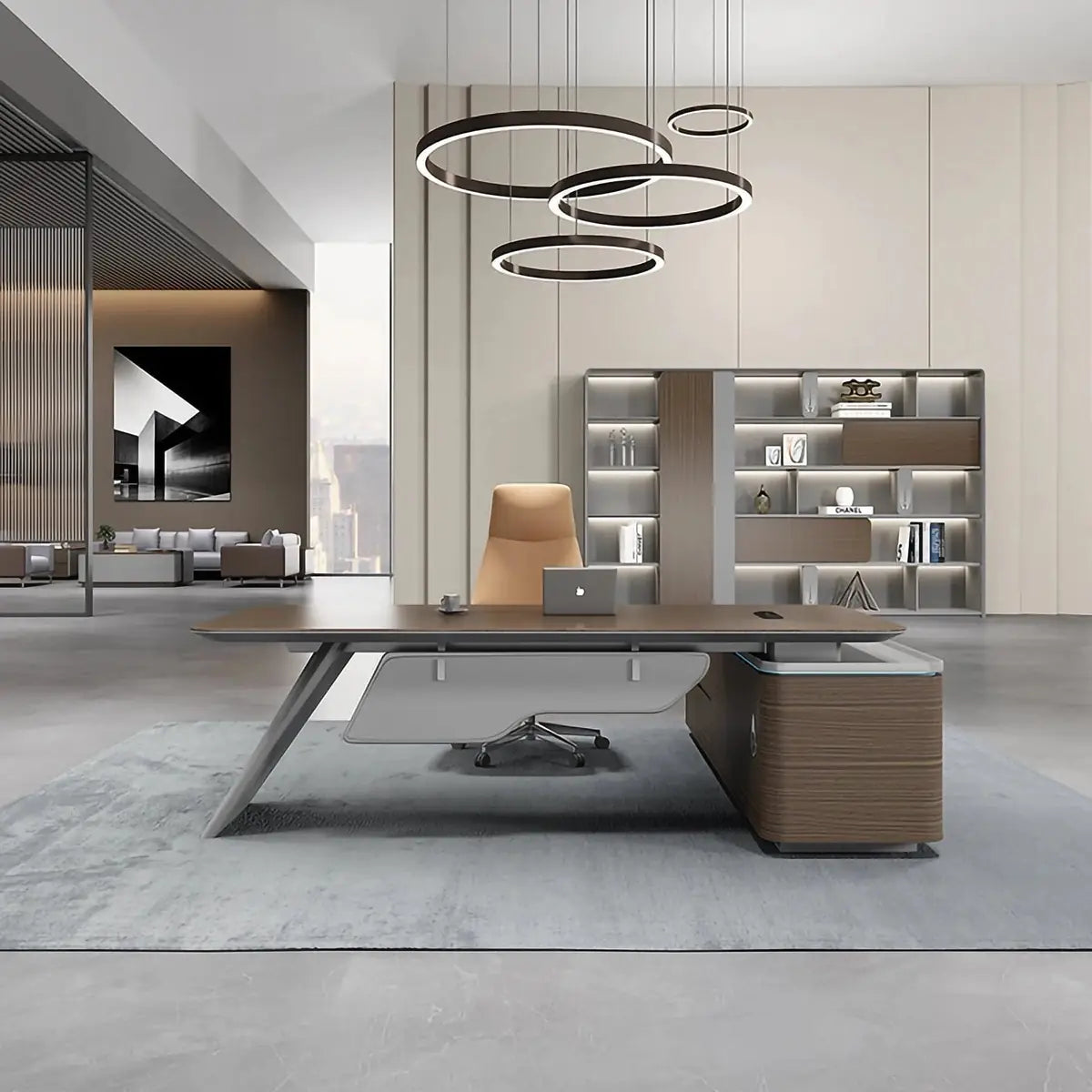 Aldiss · Modern Executive L-Shaped Desk