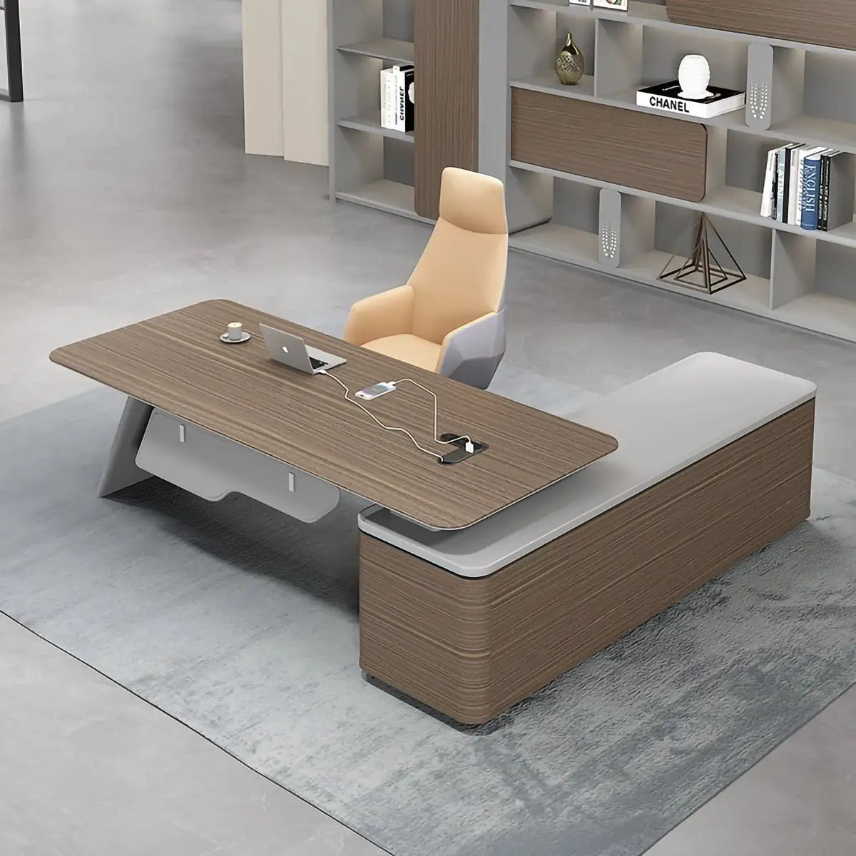 Aldiss · Modern Executive L-Shaped Desk