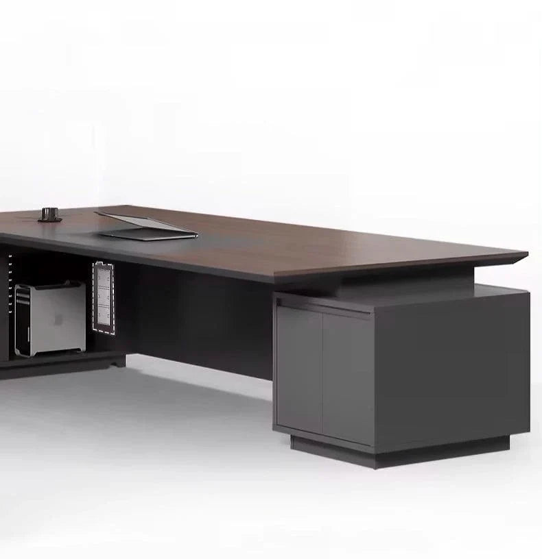 Alford · Modern L-Shaped Executive Desk