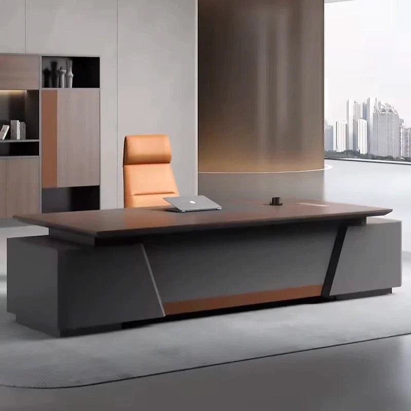 Alford · Modern L-Shaped Executive Desk