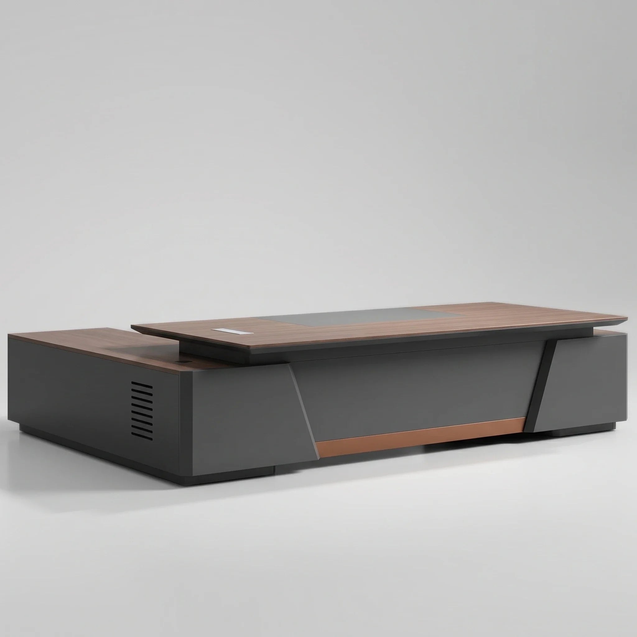 Alford · Modern L-Shaped Executive Desk