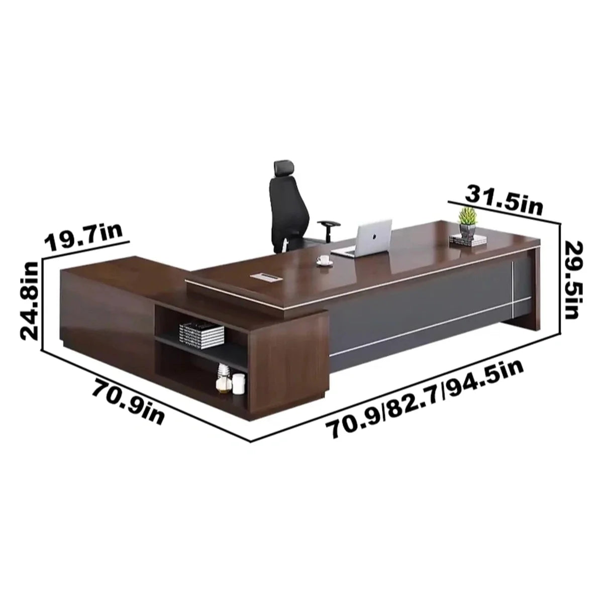 Altona · Modern L-Shaped Executive Desk
