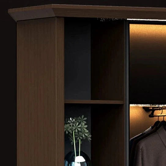Altus · Office Library Wall Shelves w/ Integrated Lighting