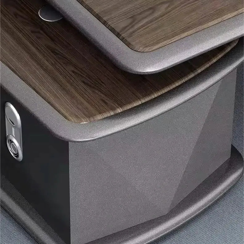 Alwin · Modern L-Shaped Executive Desk