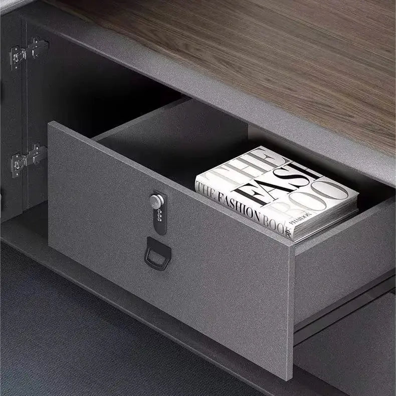 Alwin · Modern L-Shaped Executive Desk
