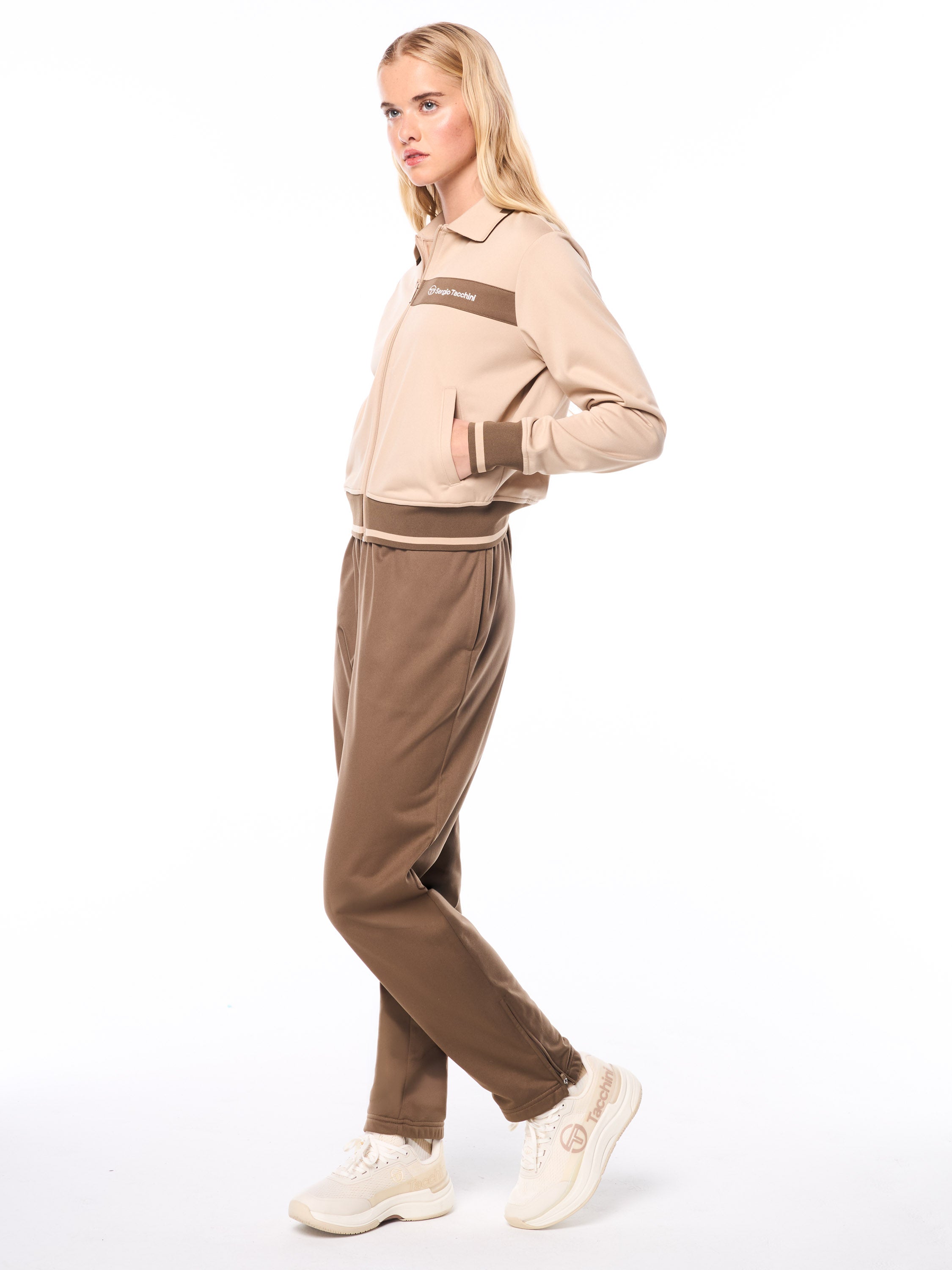 Amara Track Jacket-Humus