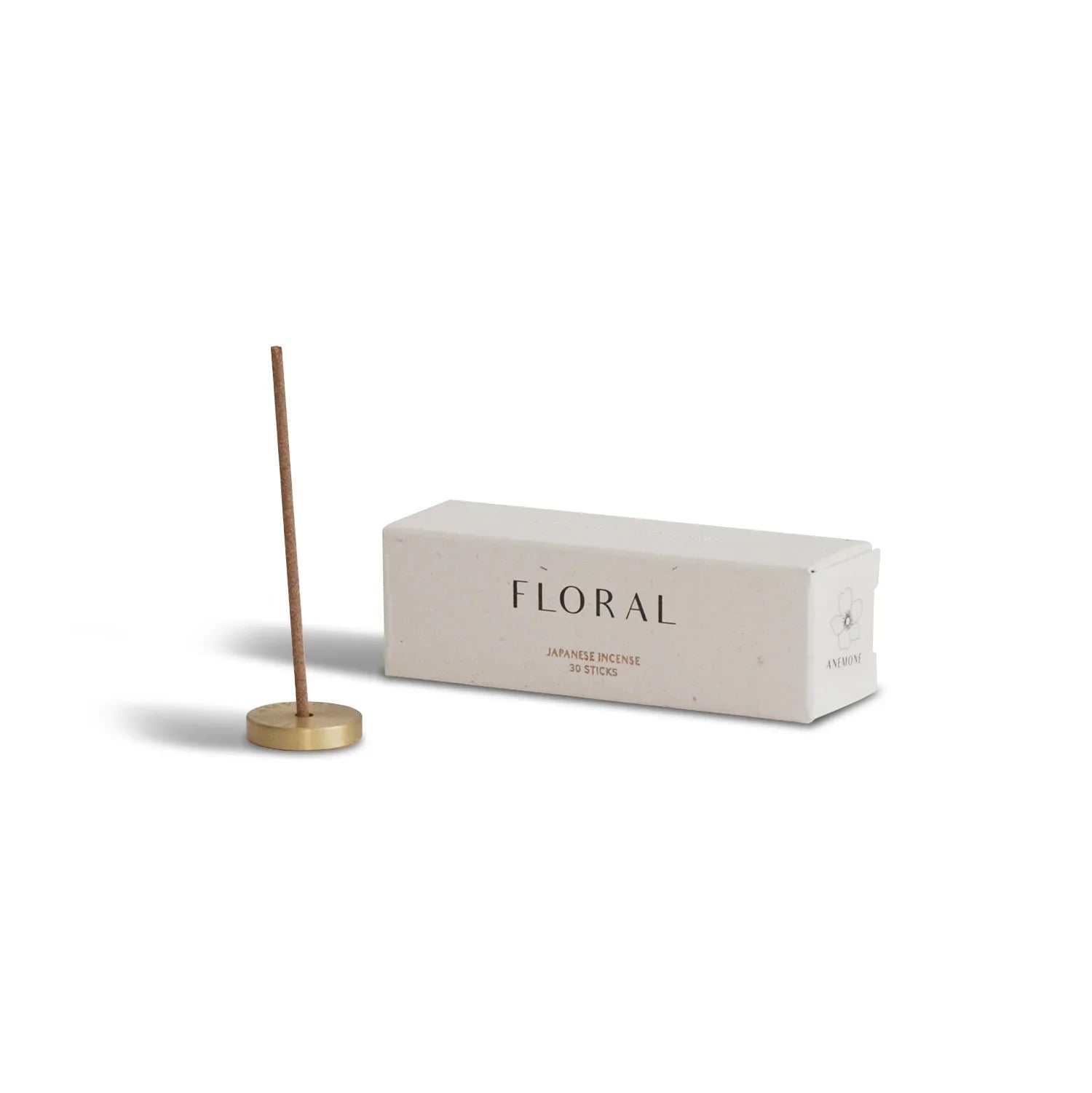 Anemone Japanese Incense Stick Set – 30 Sticks