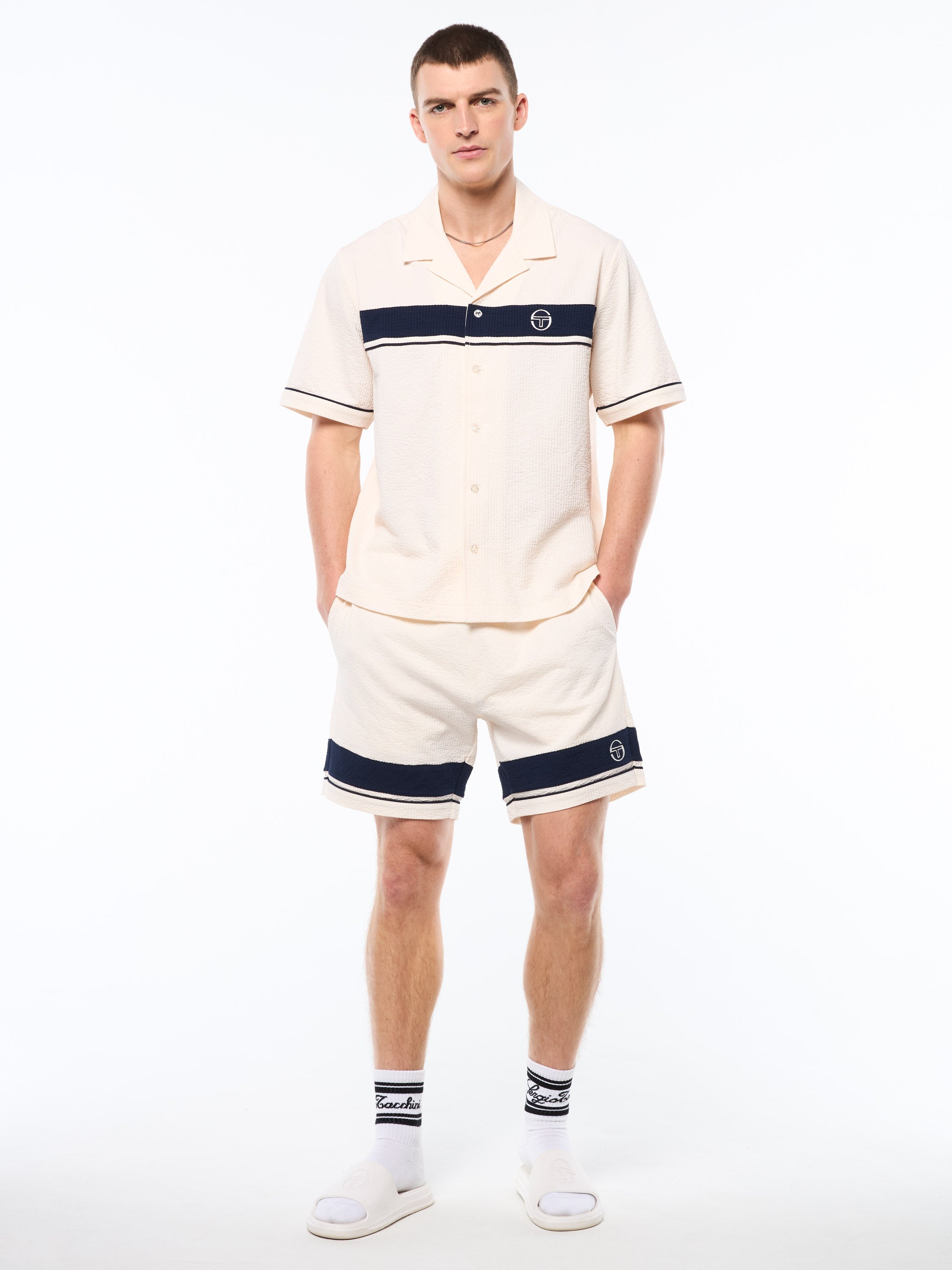 Annata Cabana Shirt-Gardenia