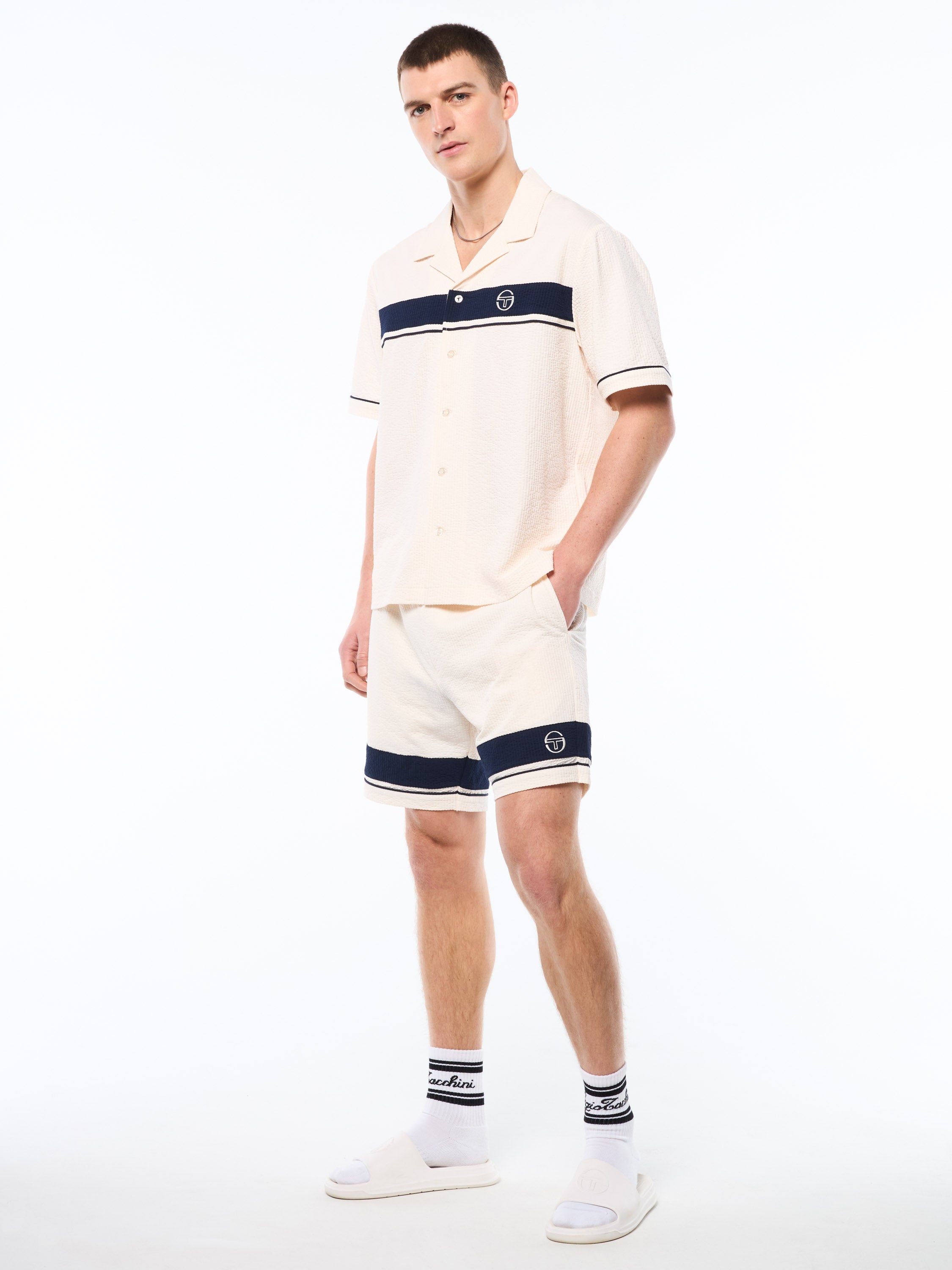 Annata Cabana Shirt-Gardenia