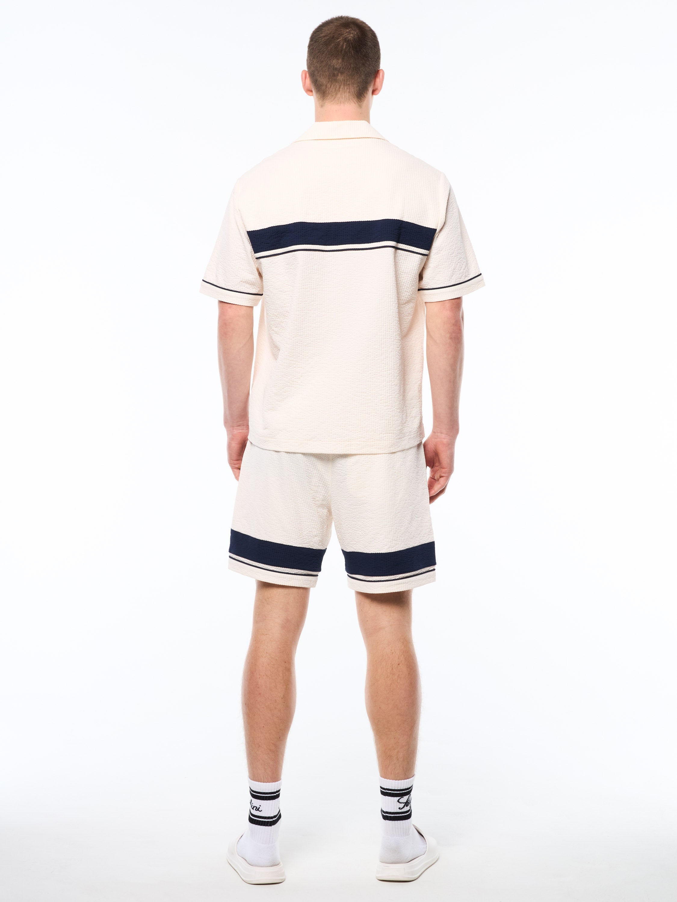 Annata Cabana Shirt-Gardenia