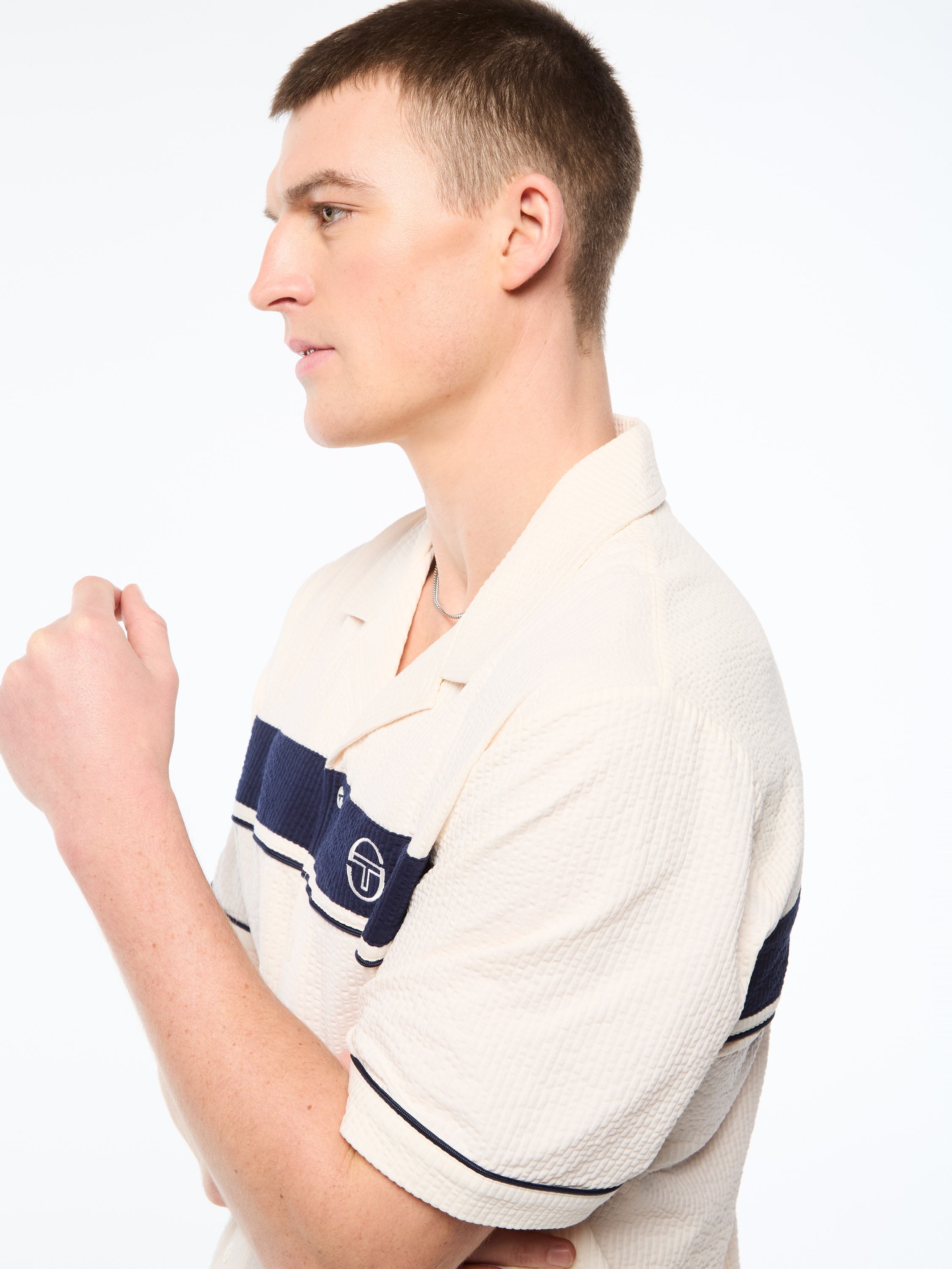 Annata Cabana Shirt-Gardenia