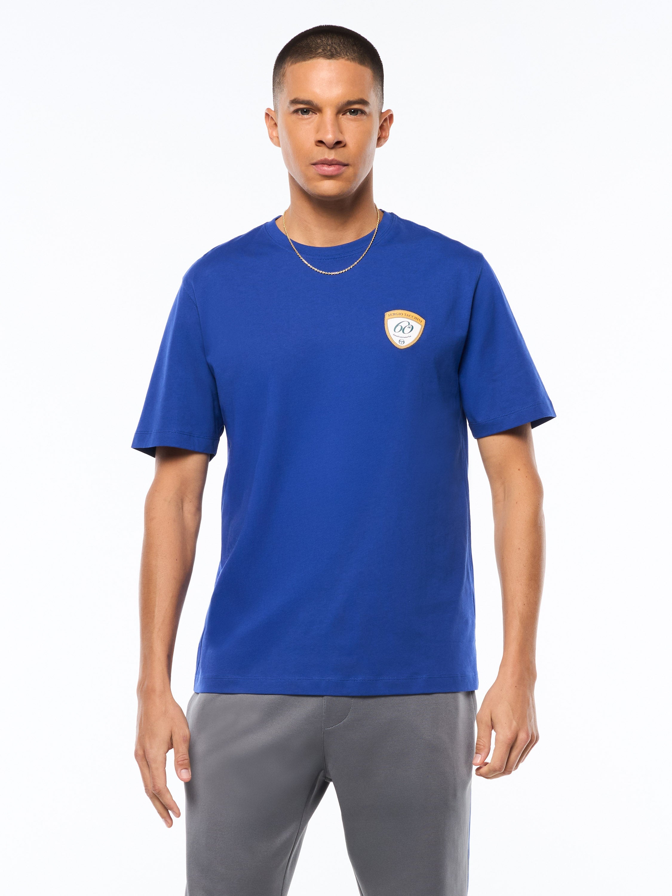 Anniversario T-Shirt-Deep Ultramarine