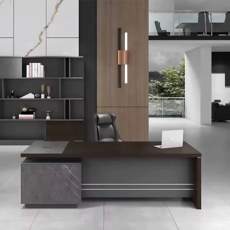 Anton · 8′ Executive L-Shaped Desk