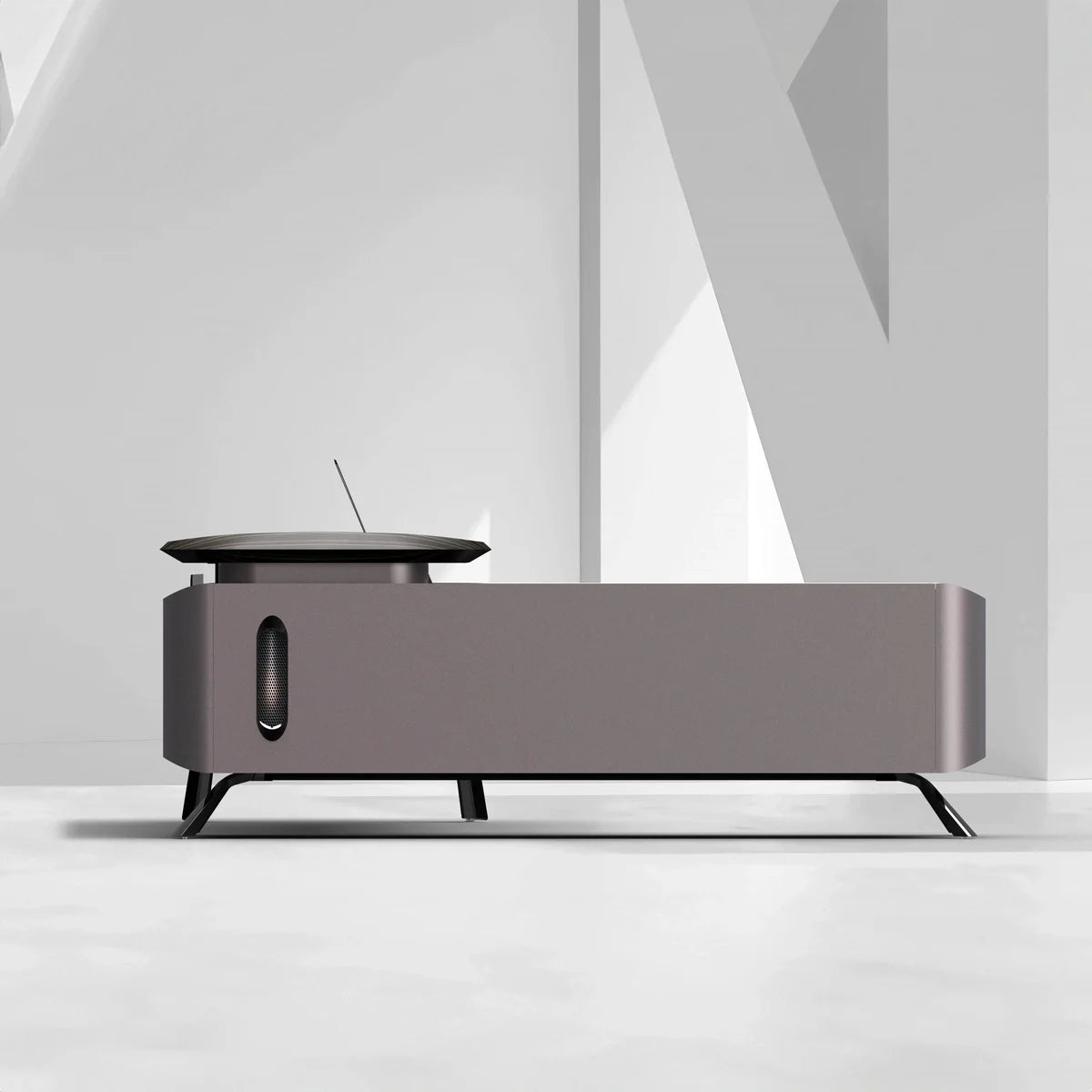 Apexa · Luxury L-Shaped Executive Desk
