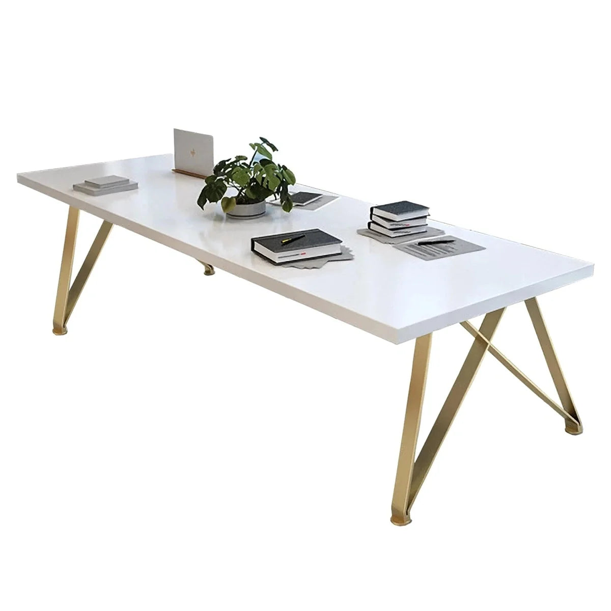 Astrid · White Collaborative Meeting Table