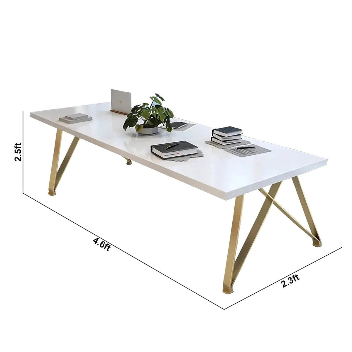 Astrid · White Collaborative Meeting Table