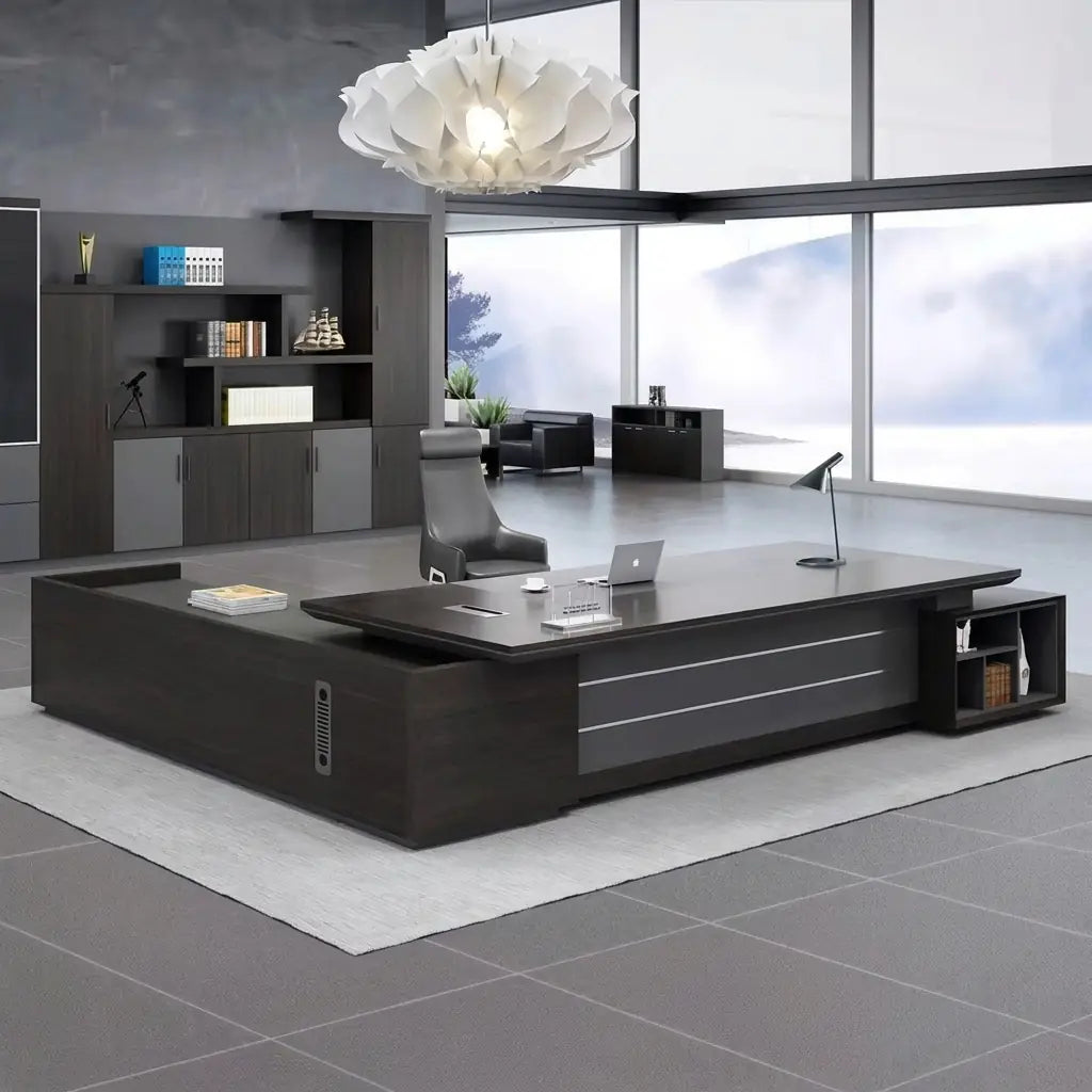 Atlas · Grand L-Shaped Executive Desk