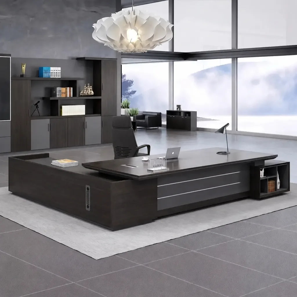 Atlas · Grand L-Shaped Executive Desk