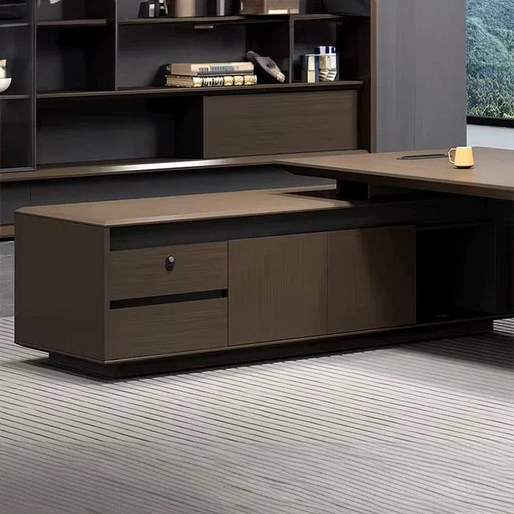 Atlee · Modern L-Shaped Executive Desk