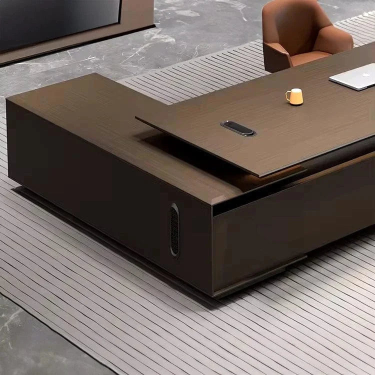 Atlee · Modern L-Shaped Executive Desk