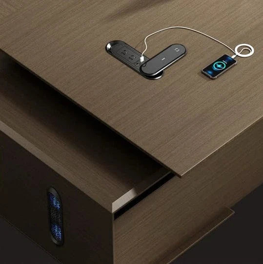 Atlee · Modern L-Shaped Executive Desk