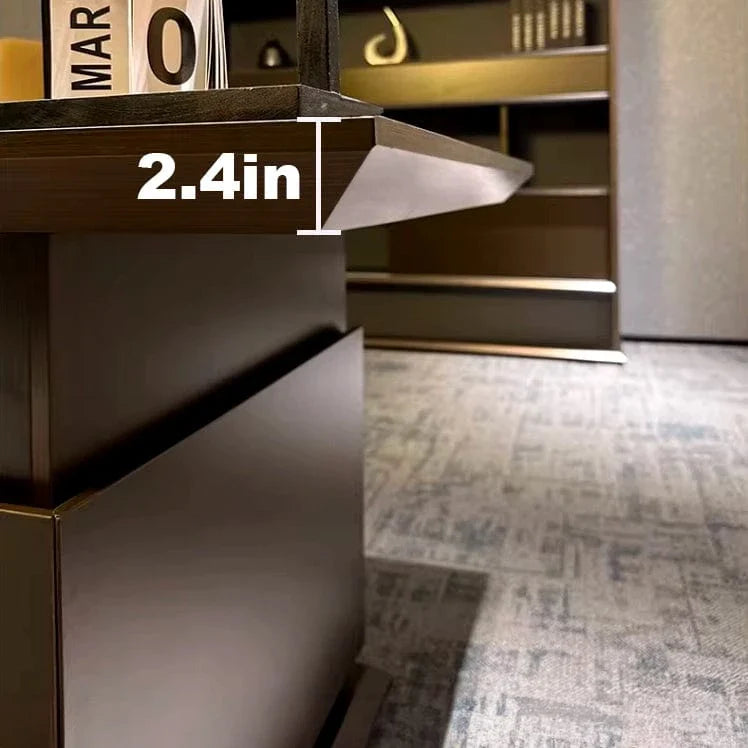Atlee · Modern L-Shaped Executive Desk