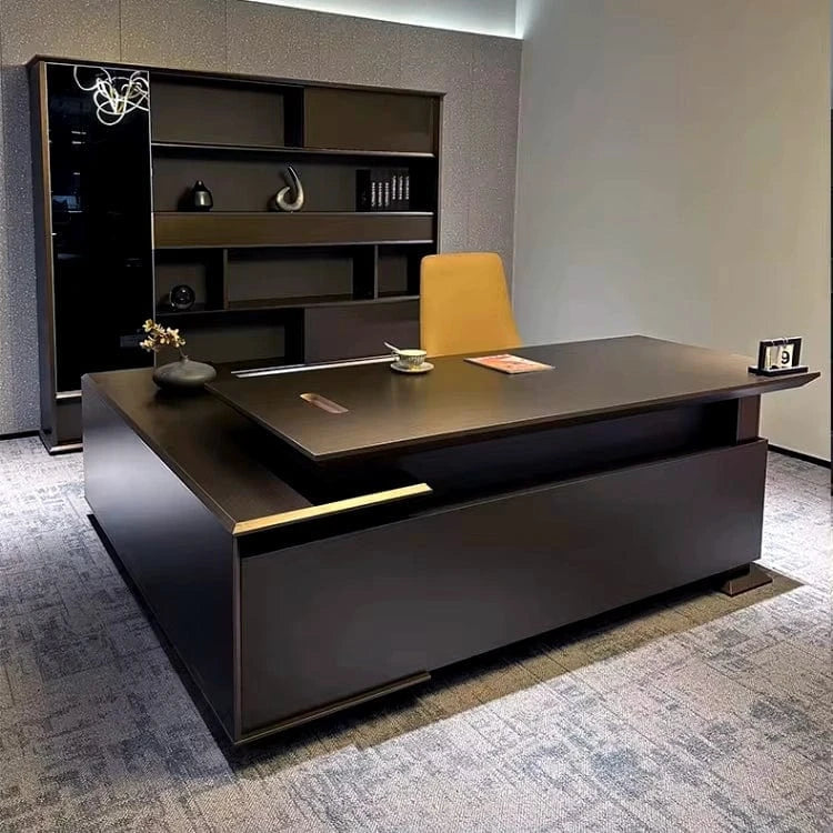Atlee · Modern L-Shaped Executive Desk