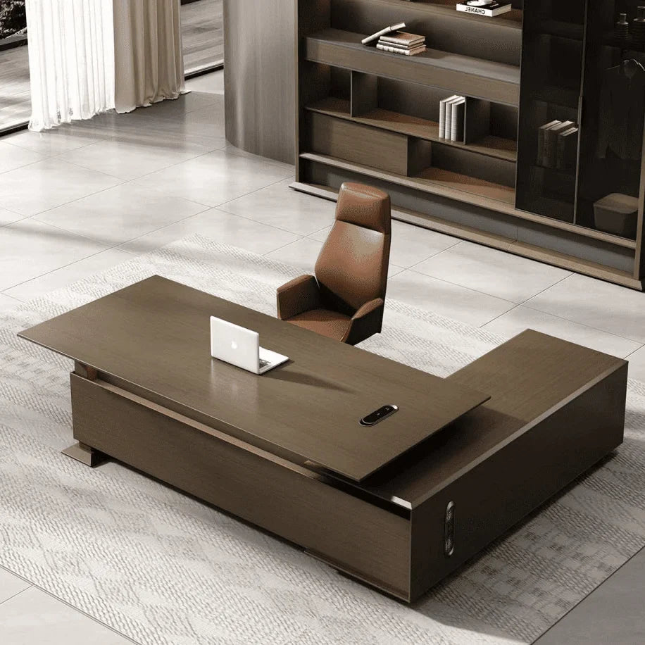 Atlee · Modern L-Shaped Executive Desk