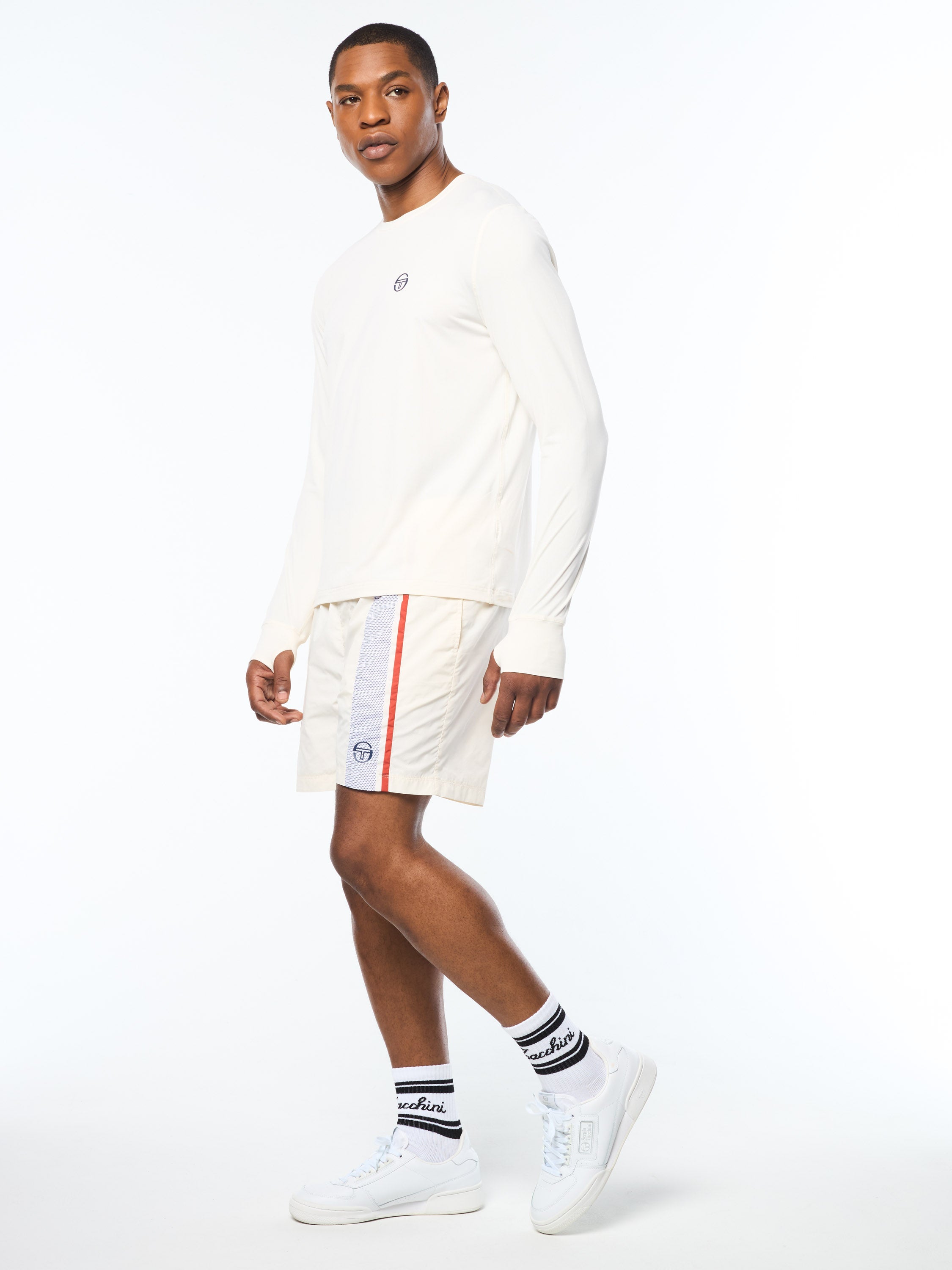 Attivo Damarindo Long Sleeve Tee- Gardenia