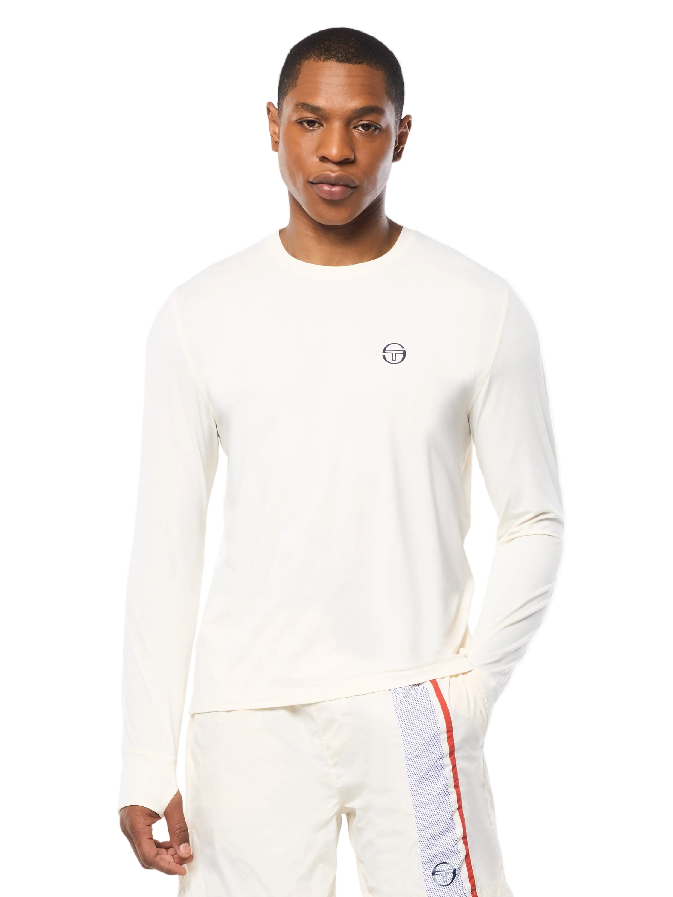 Attivo Damarindo Long Sleeve Tee- Gardenia