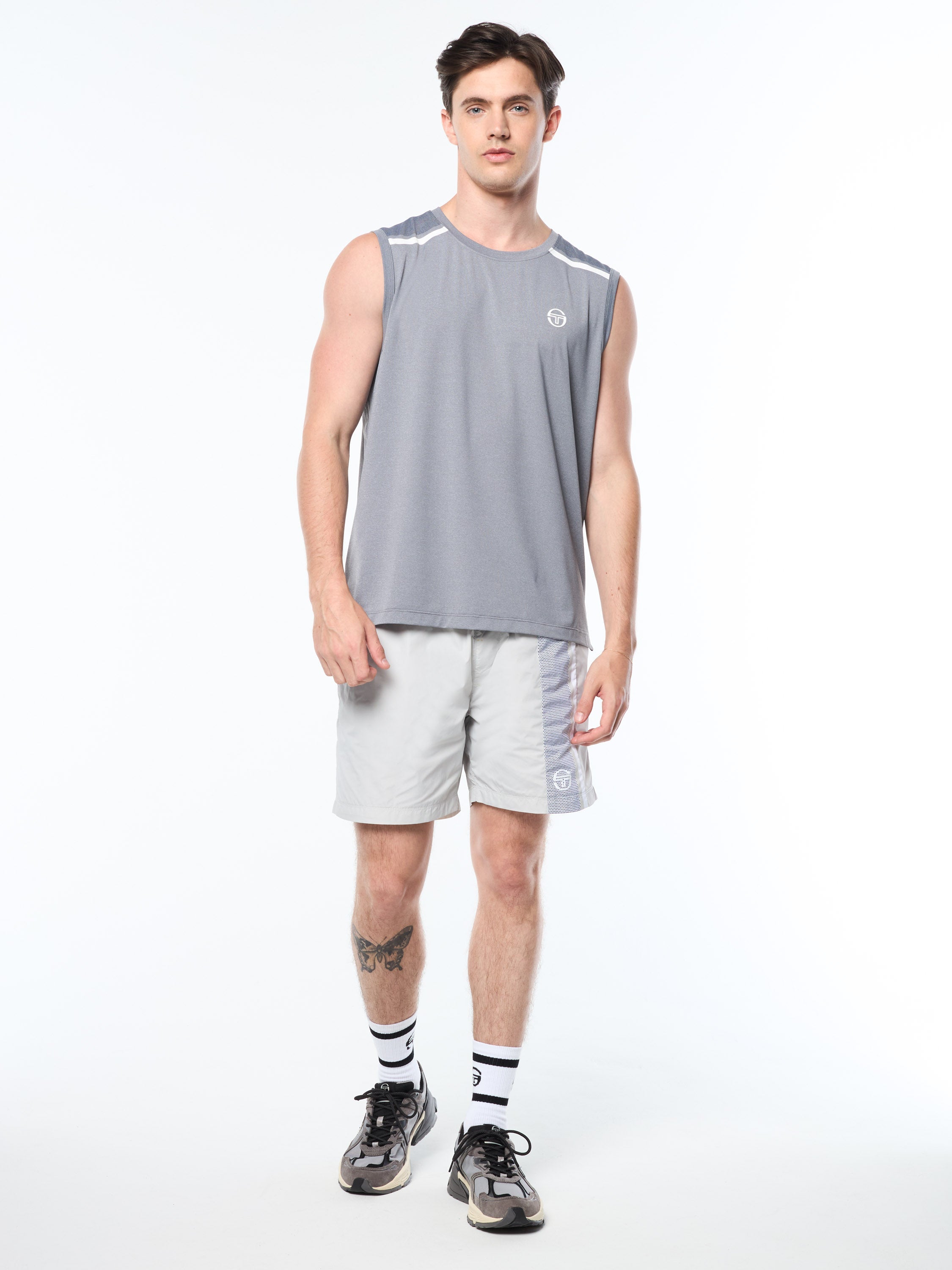 Attivo Damarindo Tank- Quiet Gray