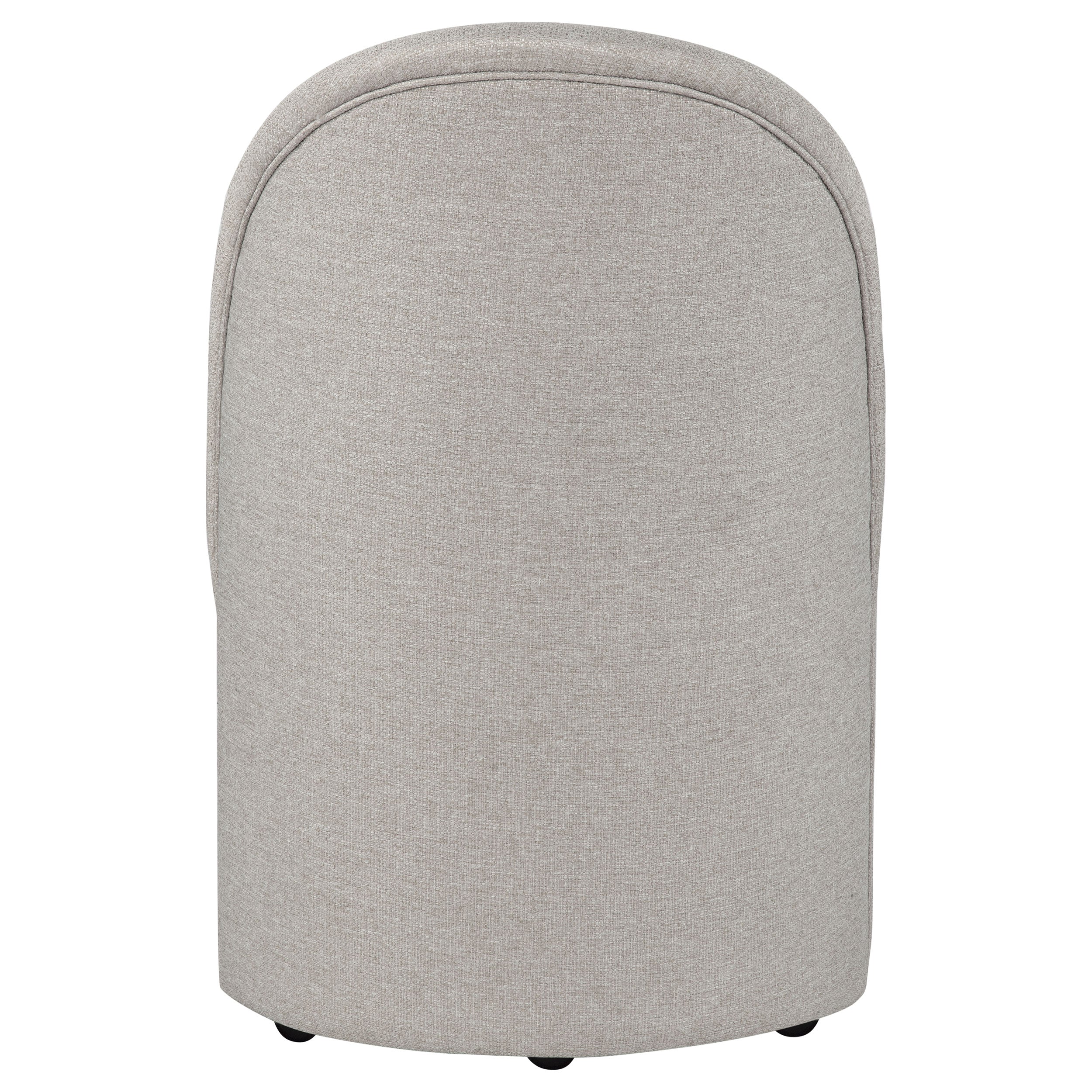 Aubrey Upholstered Barrel Dining Side Chair Beige (Set of 2)