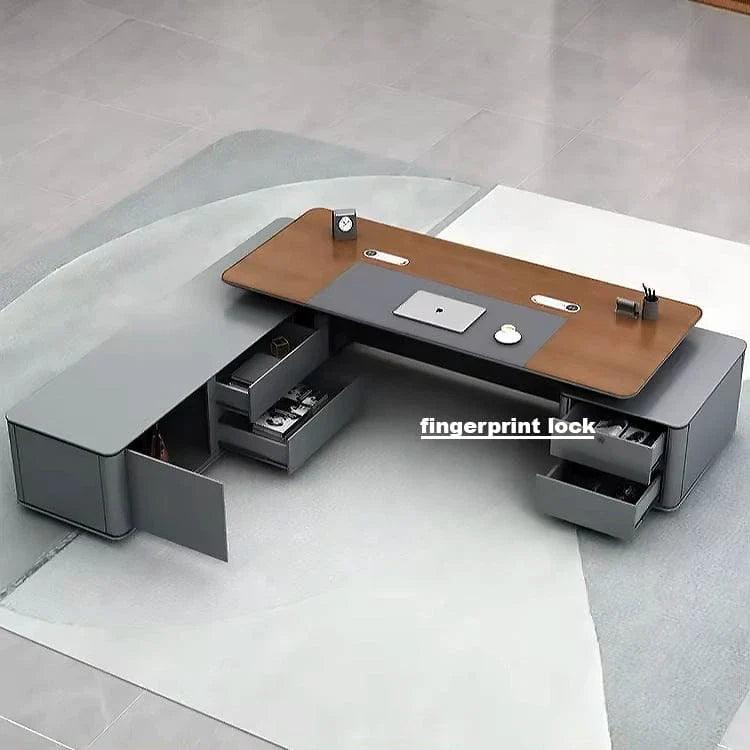 Audley · Modern L-Shaped Executive Desk