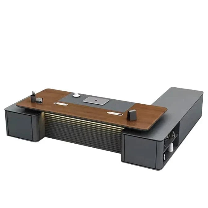 Audley · Modern L-Shaped Executive Desk