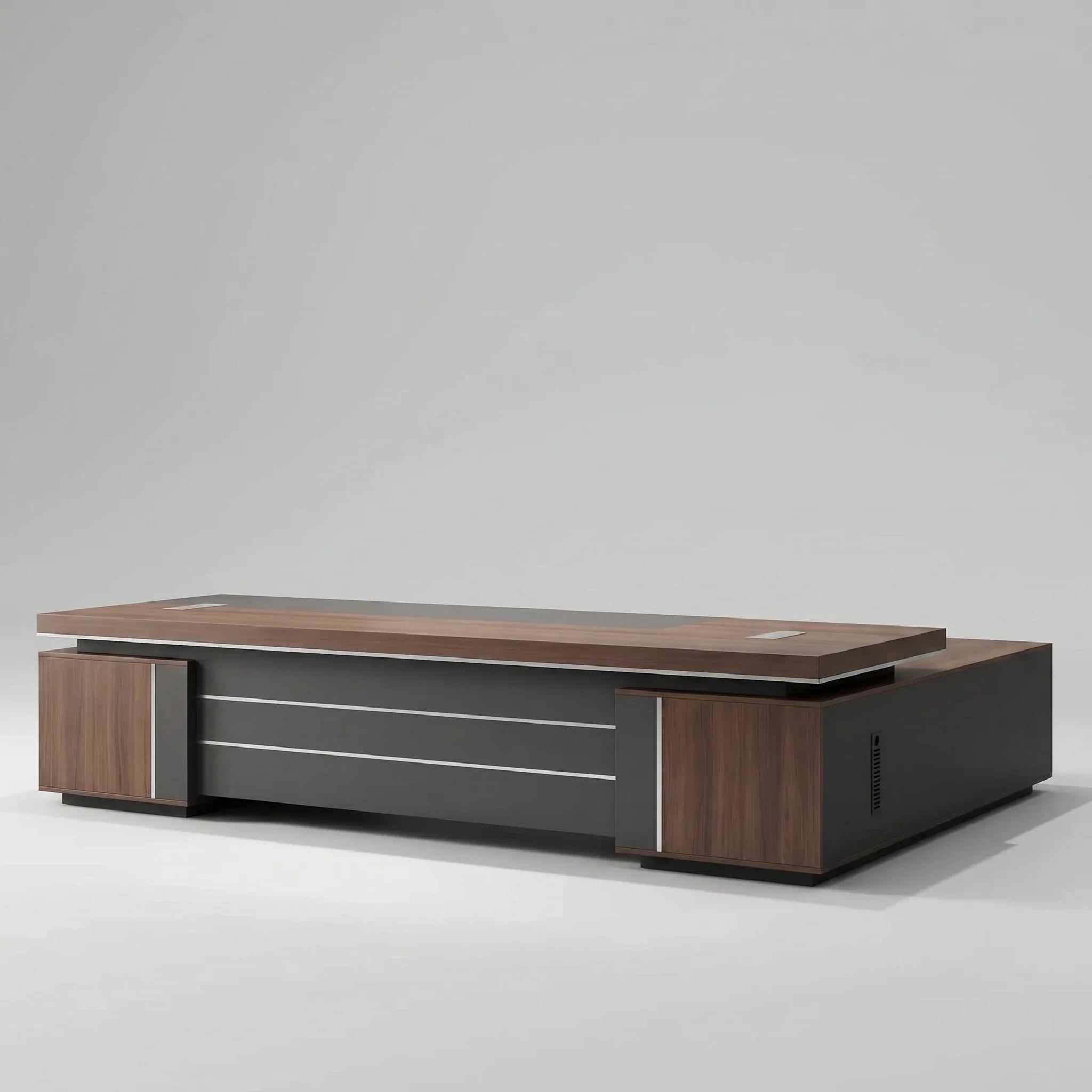 August · Modern Executive L-Shaped Desk